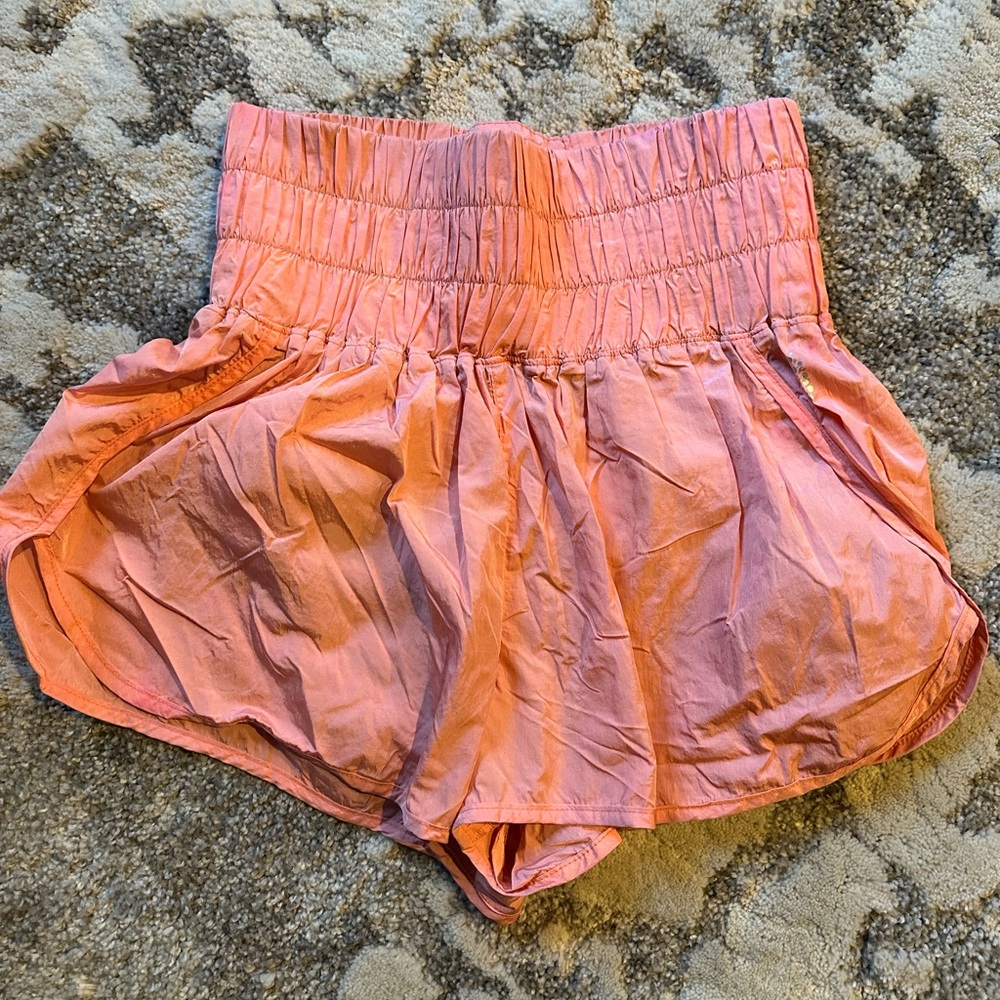 Free people movement shorts in euc